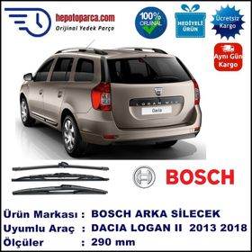 Bosch Daica Logan MCV II K8 2013 Sonrası 290 mm Arka Silecek