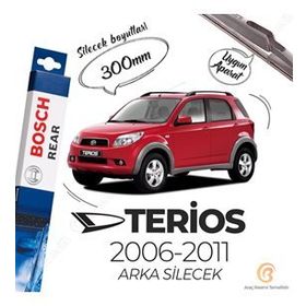 Bosch Daihatsu Terios Arka 2006-2011 Rear H307 Silecek