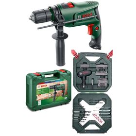 Bosch Darbeli Matkap 600 Watt 13 mm Bosch 103 Parça Matkap Ucu