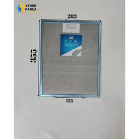 Bosch Davlumbaz 28.3x35.5 cm Arka Ara 12.5 cm Aspiratör Filtresi