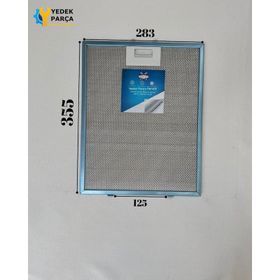 Bosch Davlumbaz 28.3x35.5 cm Arka Ara 12.5 cm Aspiratör Filtresi