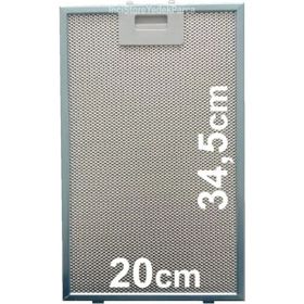 Bosch Davlumbaz Alüminyum Yağ Filtresi 20x34.5 cm Aspiratör Filtre