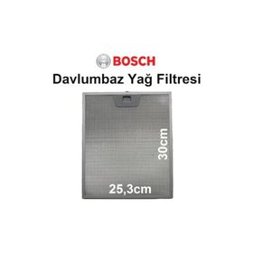 Bosch Davlumbaz Filtresi 253x300 cm Aspiratör Tel Filtre