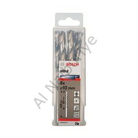 Bosch DIN338 HSS-G 10x87x133 mm 5li Metal Matkap Ucu