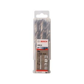 Bosch DIN338 HSS-G 11x94x142 mm 5li Metal Matkap Ucu