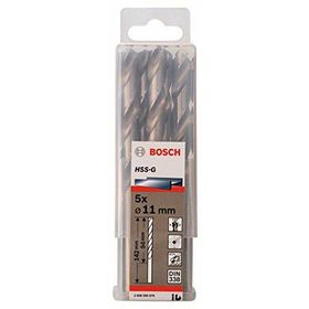 Bosch DIN338 HSS-G 11x94x142 mm 5li Metal Matkap Ucu