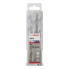 Bosch DIN338 HSS-G 12x101x151 mm 5li Metal Matkap Ucu