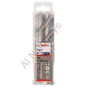 Bosch DIN338 HSS-G 13x101x151 mm 5li Metal Matkap Ucu