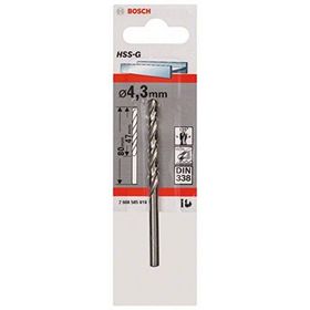 Bosch DIN338 HSS-G 4.5x47x80 mm 10lu Metal Matkap Ucu
