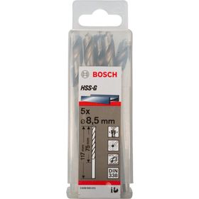 Bosch DIN338 HSS-G 8.5x75x117 mm Metal Matkap Ucu