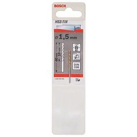 Bosch DIN338 HSS-TIN 1.5x18x40 mm Metal Matkap Ucu