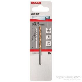 Bosch DIN338 HSS-TIN 3.5x39x70 mm Metal Matkap Ucu