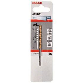 Bosch DIN338 HSS-TIN 4x43x75 mm Metal Matkap Ucu