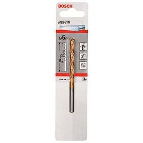 Bosch DIN338 HSS-TIN 6x57x93 mm Metal Matkap Ucu