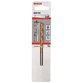 Bosch DIN338 HSS-TIN 6x57x93 mm Metal Matkap Ucu