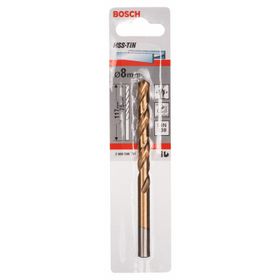 Bosch DIN338 HSS-TIN 8x75x117 mm Metal Matkap Ucu