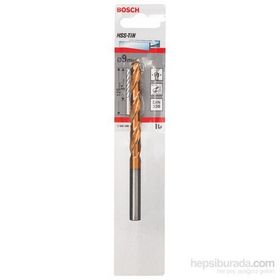 Bosch DIN338 HSS-TIN 9x81x125 mm Metal Matkap Ucu