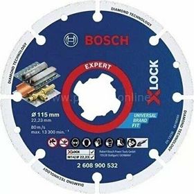Bosch Diski X-lock115 mm Elmas Metal Kesme