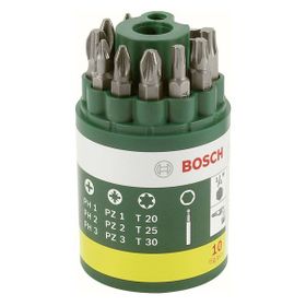 Bosch DIY 10 Parça Vidalama Ucu Seti