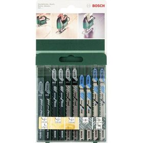 Bosch DIY 10'lu Ahşap ve Metal Dekupaj Bıçağı Seti
