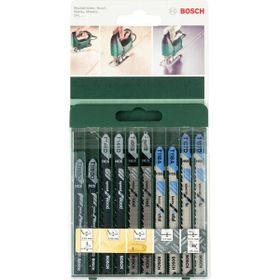 Bosch DIY 10'lu Ahşap ve Metal Dekupaj Bıçağı Seti