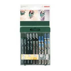 Bosch DIY 10'lu Ahşap ve Metal Dekupaj Bıçağı Seti