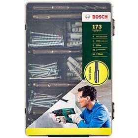Bosch Dıy 173 Parça Dübel Vida Sds-Plus Matkap Uçlu Sabitleme Set