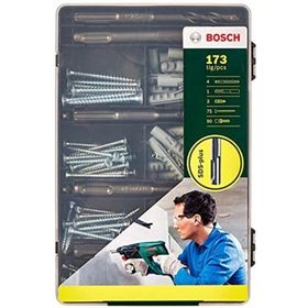 Bosch Dıy 173 Parça Dübel Vida Sds-Plus Matkap Uçlu Sabitleme Set