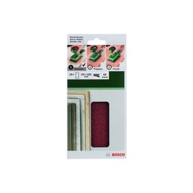 Bosch DIY Titreşimli 10'lu 93x185 mm 60 Kum 8 Delik Zımpara Kağıdı