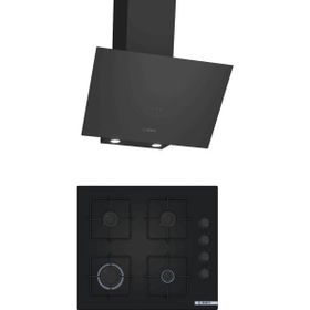 Bosch DWK64PJ60T - POP6C6P30O Siyah 2'li Ankastre Set