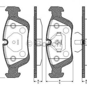 Bosch E36/E46 Ön Fren Balatası