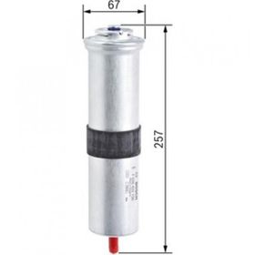 Bosch E90 316d 318d 320d 05 E84 X1 09 Yakıt Filtresi