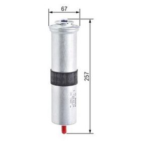 Bosch E90 316d 318d 320d 05 E84 X1 09 Yakıt Filtresi
