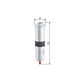 Bosch E90 316d 318d 320d 05 E84 X1 09 Yakıt Filtresi