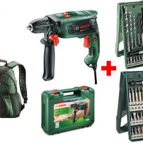 Bosch Easyimpact 570 W Darbeli Matkap + 25 Parça Vidalama Matkap Ucu Seti