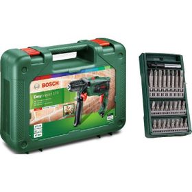 Bosch Easyimpact 570 W Darbeli Matkap + 25 Parça Vidalama Matkap Ucu Seti