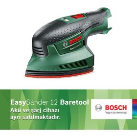 Bosch EasySander 12 2 Ah Akülü Multi Zımpara Makinesi