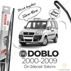 Bosch Eco 2000-2009 Fiat Doblo Ön Silecek Takımı