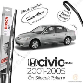 Bosch Eco 2001-2005 Honda Civic Sedan Ön Silecek Takımı