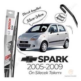 Bosch Eco 2005-2009 Chevrolet Spark Ön Silecek Takımı