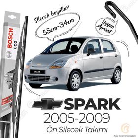 Bosch Eco 2005-2009 Chevrolet Spark Ön Silecek Takımı