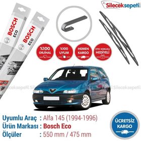 Bosch Eco Alfa Romeo 145 1994-1996 Silecek Takımı