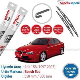 Bosch Eco Alfa Romeo 156 1997-2007 Silecek Takımı