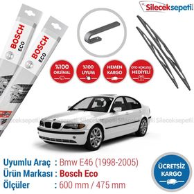 Bosch Eco Bmw E46 1998-2005 Silecek Takımı