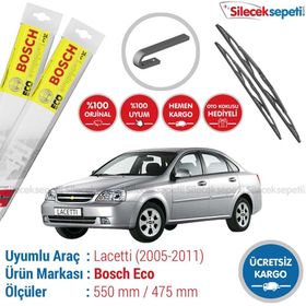 Bosch Eco Chevrolet Lacetti 2005-2011 Silecek Takımı