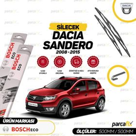 Bosch Eco Dacia Sandero 2008-2015 Silecek Takımı