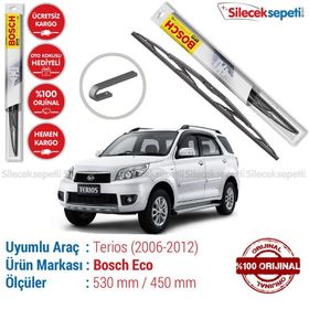 Bosch Eco Daihatsu Terios 2006-2012 Silecek Takımı