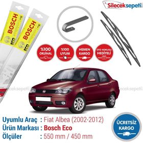 Bosch Eco Fiat Albea 2002-2012 Silecek Takımı