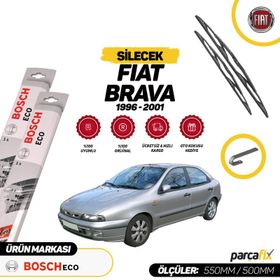 Bosch Eco Fiat Brava 1996-2001 Silecek Takımı