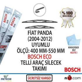 Bosch Eco Fiat Panda 2004-2012 Silecek Takımı